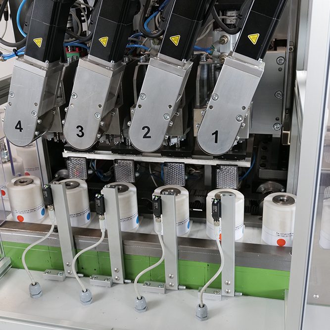 Inseritore pneumatico O Ring a teste multiple IA05