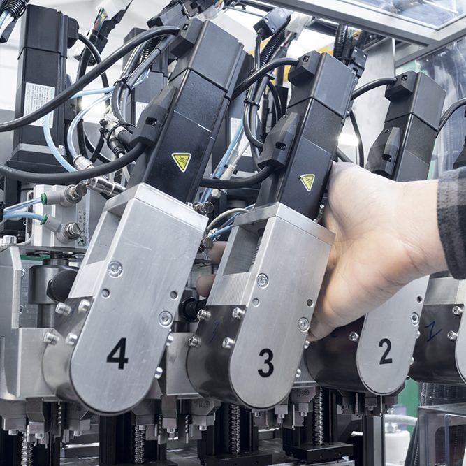 Inseritore pneumatico O Ring a teste multiple bm meccanica