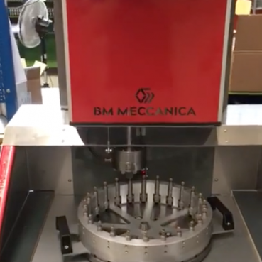 Pressa per inserimento ghiera di emergenza bm meccanica