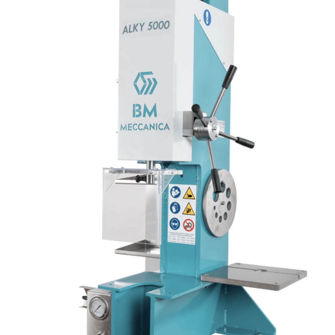 ALKY5000 Pressa pneumoidraulica con avvicinamento a cremagliera